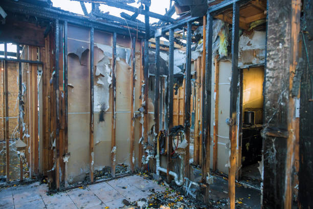 Professional Fire Damage Removal technician working in Stuarts Draft, VA